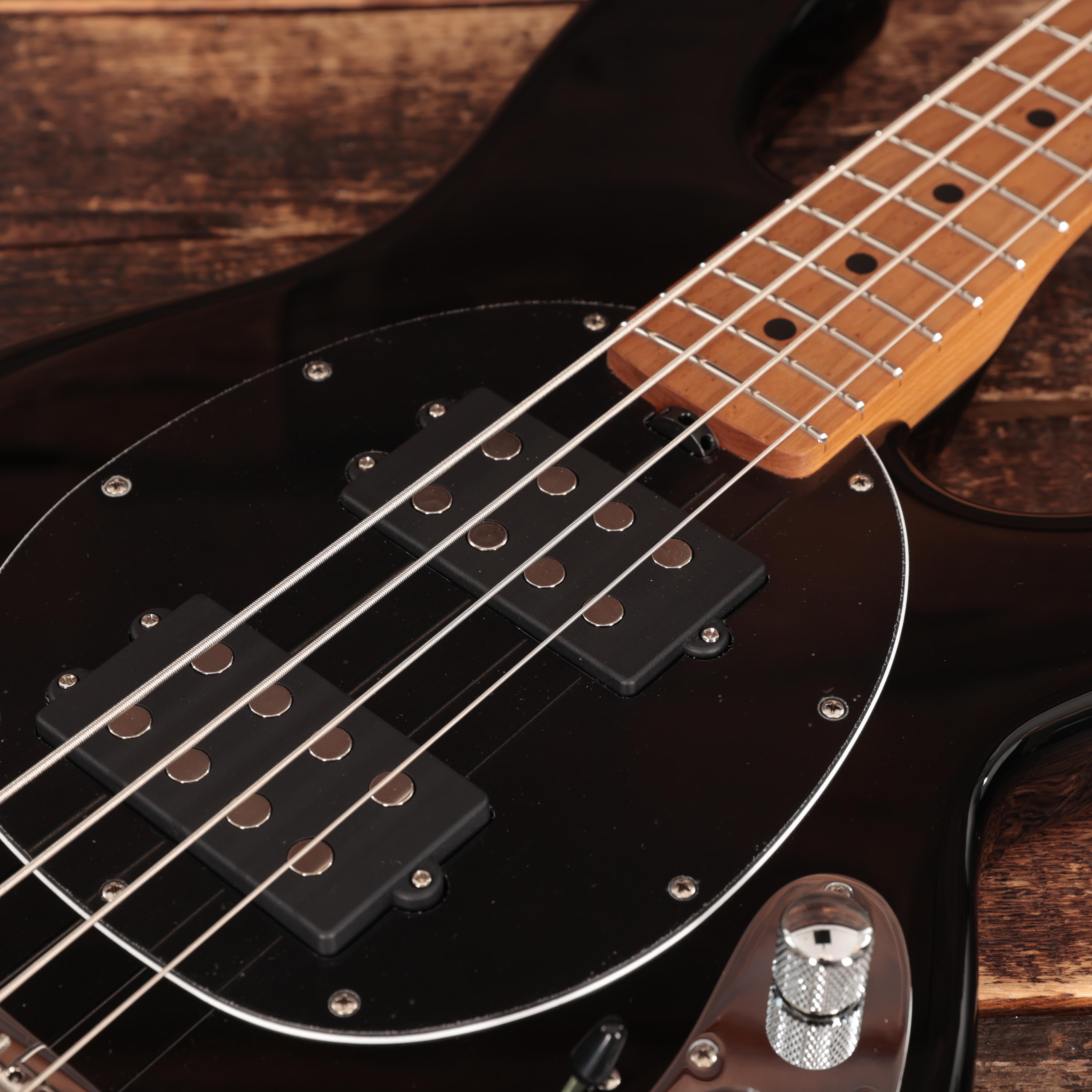 Music Man StingRay Special HH Bass Guitar in Black - Andertons
